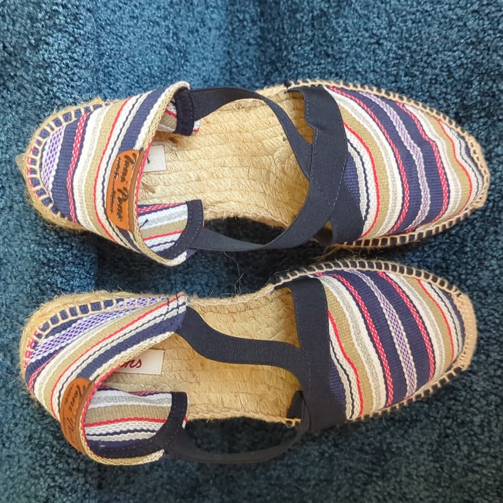 Toni Pons espadrilles NWOT, size 38